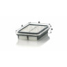 Filtre à air MANN-FILTER C 23 012