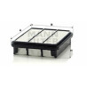 Filtre à air MANN-FILTER C 2438