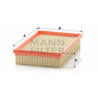 Filtre à air MANN-FILTER C 2579