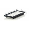 Filtre à air MANN-FILTER C 2714