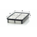 Filtre à air MANN-FILTER C 2731/1