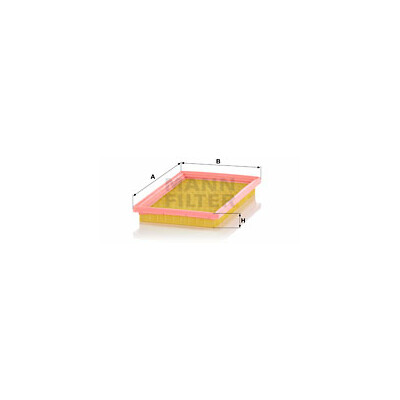 Filtre à air MANN-FILTER C 2742
