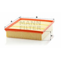 Filtre à air MANN-FILTER C 28 214/1