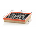 Filtre à air MANN-FILTER C 29 145