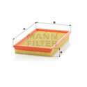 Filtre à air MANN-FILTER C 2974