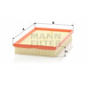 Filtre à air MANN-FILTER C 2998/5 x