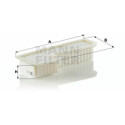 Filtre à air MANN-FILTER C 3318