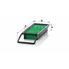 Filtre à air MANN-FILTER C 3324