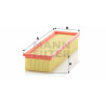 Filtre à air MANN-FILTER C 3377