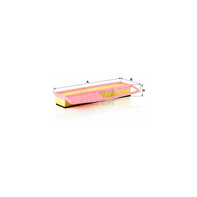 Filtre à air MANN-FILTER C 3877/1