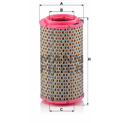 Filtre à air MANN-FILTER C 816/2