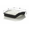 Filtre à air habitacle MANN-FILTER CU 1006-2
