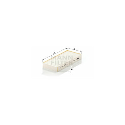 Filtre à air habitacle MANN-FILTER CU 22 009-2