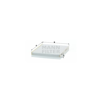Filtre à air habitacle MANN-FILTER CU 2336