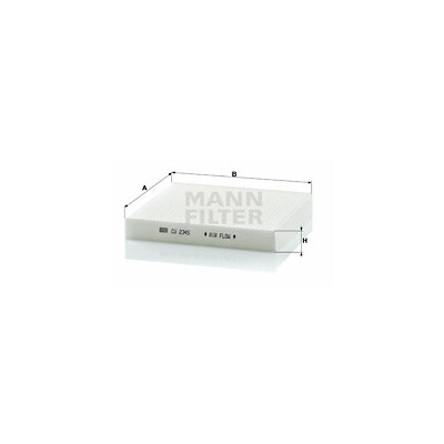 Filtre à air habitacle MANN-FILTER CU 2345