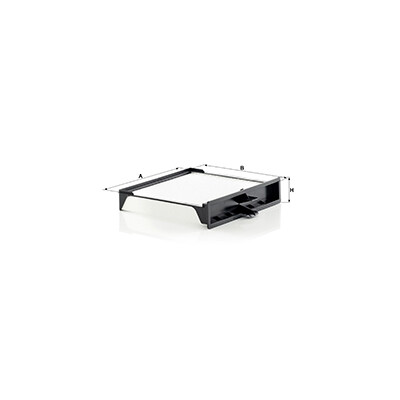 Filtre à air habitacle MANN-FILTER CU 2430