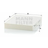Filtre, air de l'habitacle