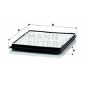 Filtre à air habitacle MANN-FILTER CU 2516