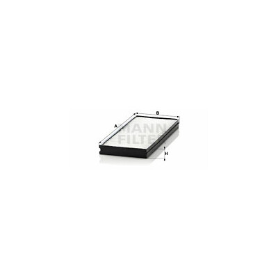 Filtre à air habitacle MANN-FILTER CU 26 000-2