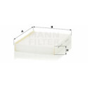 Filtre à air habitacle MANN-FILTER CU 26 006