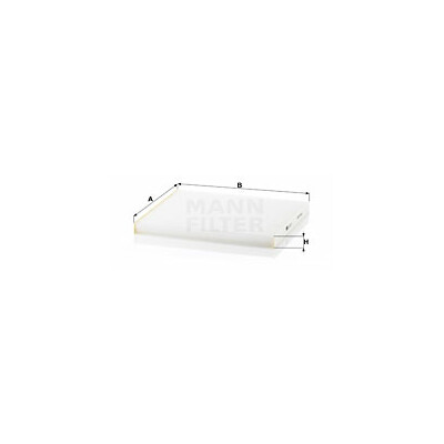 Filtre à air habitacle MANN-FILTER CU 26 017