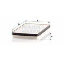 Filtre à air habitacle MANN-FILTER CU 2650