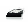 Filtre à air habitacle MANN-FILTER CU 2709
