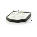 Filtre à air habitacle MANN-FILTER CU 2949-2