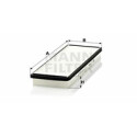 Filtre à air habitacle MANN-FILTER CU 3435