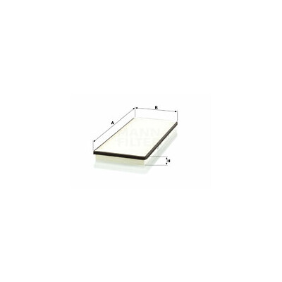 Filtre à air habitacle MANN-FILTER CU 3858
