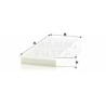 Filtre à air habitacle MANN-FILTER CU 3955