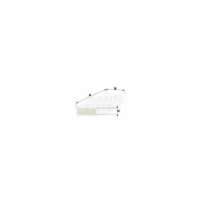 Filtre à air habitacle MANN-FILTER CU 5257