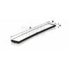 Filtre à air habitacle MANN-FILTER CU 6724