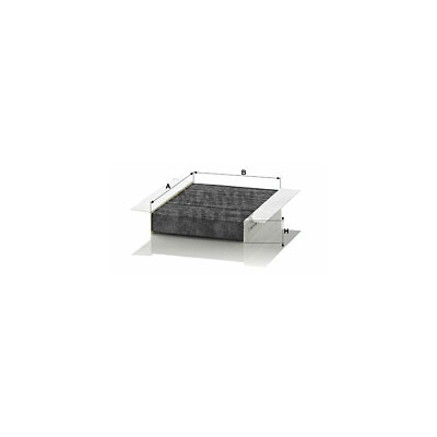 Filtre, air d'habitacle Adsotop MANN-FILTER CUK 1820-2