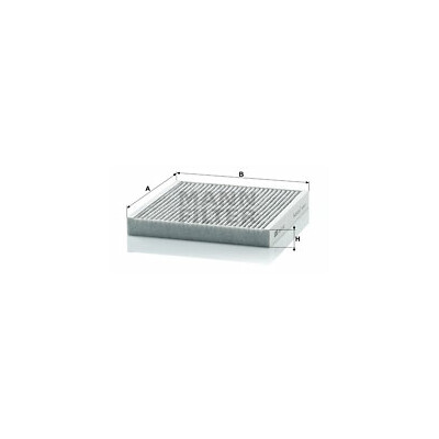 Filtre, air d'habitacle Adsotop MANN-FILTER CUK 2132