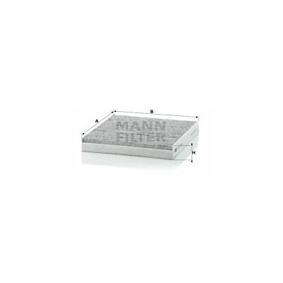 Filtre, air d'habitacle Adsotop MANN-FILTER CUK 2149