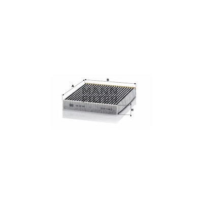 Filtre, air d'habitacle Adsotop MANN-FILTER CUK 22 005