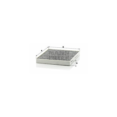 Filtre, air d'habitacle Adsotop MANN-FILTER CUK 2227