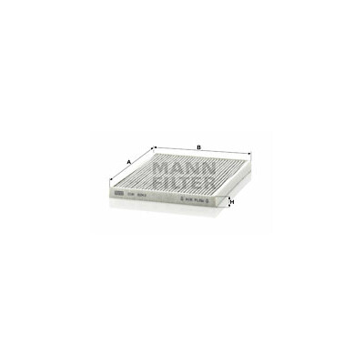 Filtre, air d'habitacle Adsotop MANN-FILTER CUK 2243
