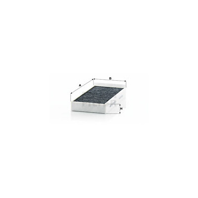 Filtre, air d'habitacle Adsotop MANN-FILTER CUK 23 005-2