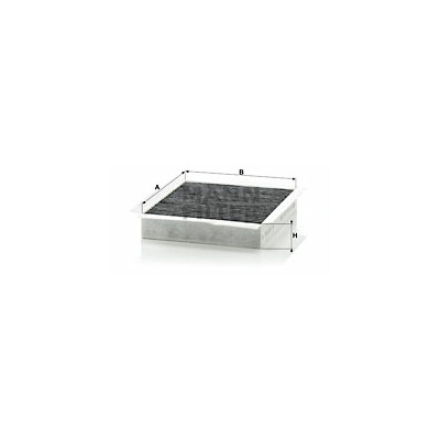 Filtre, air d'habitacle Adsotop MANN-FILTER CUK 2338