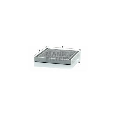 Filtre, air d'habitacle Adsotop MANN-FILTER CUK 2339