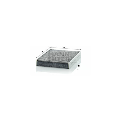 Filtre, air d'habitacle Adsotop MANN-FILTER CUK 2433