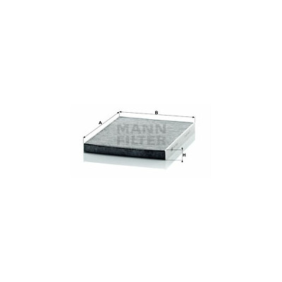 Filtre, air d'habitacle Adsotop MANN-FILTER CUK 2436