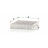 Filtre, air d&#39;habitacle Adsotop MANN-FILTER CUK 2440