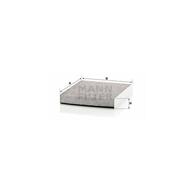 Filtre, air d'habitacle Adsotop MANN-FILTER CUK 2442