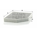 Filtre, air d&#39;habitacle Adsotop MANN-FILTER CUK 2450