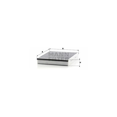 Filtre, air d'habitacle Adsotop MANN-FILTER CUK 25 007