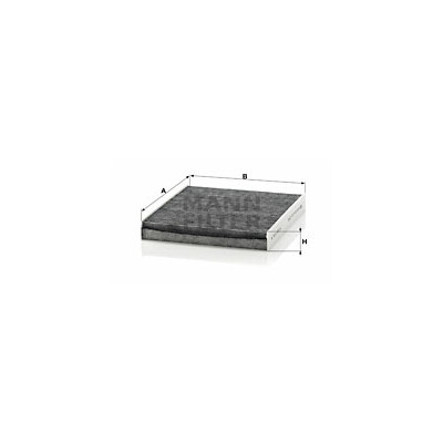 Filtre, air d'habitacle Adsotop MANN-FILTER CUK 2545