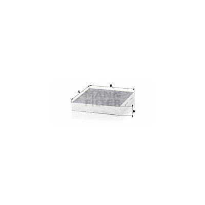 Filtre, air d'habitacle Adsotop MANN-FILTER CUK 2559